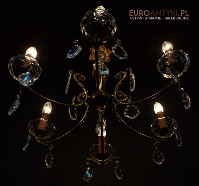 kryształowy żyrandol kryształowy żyrandol